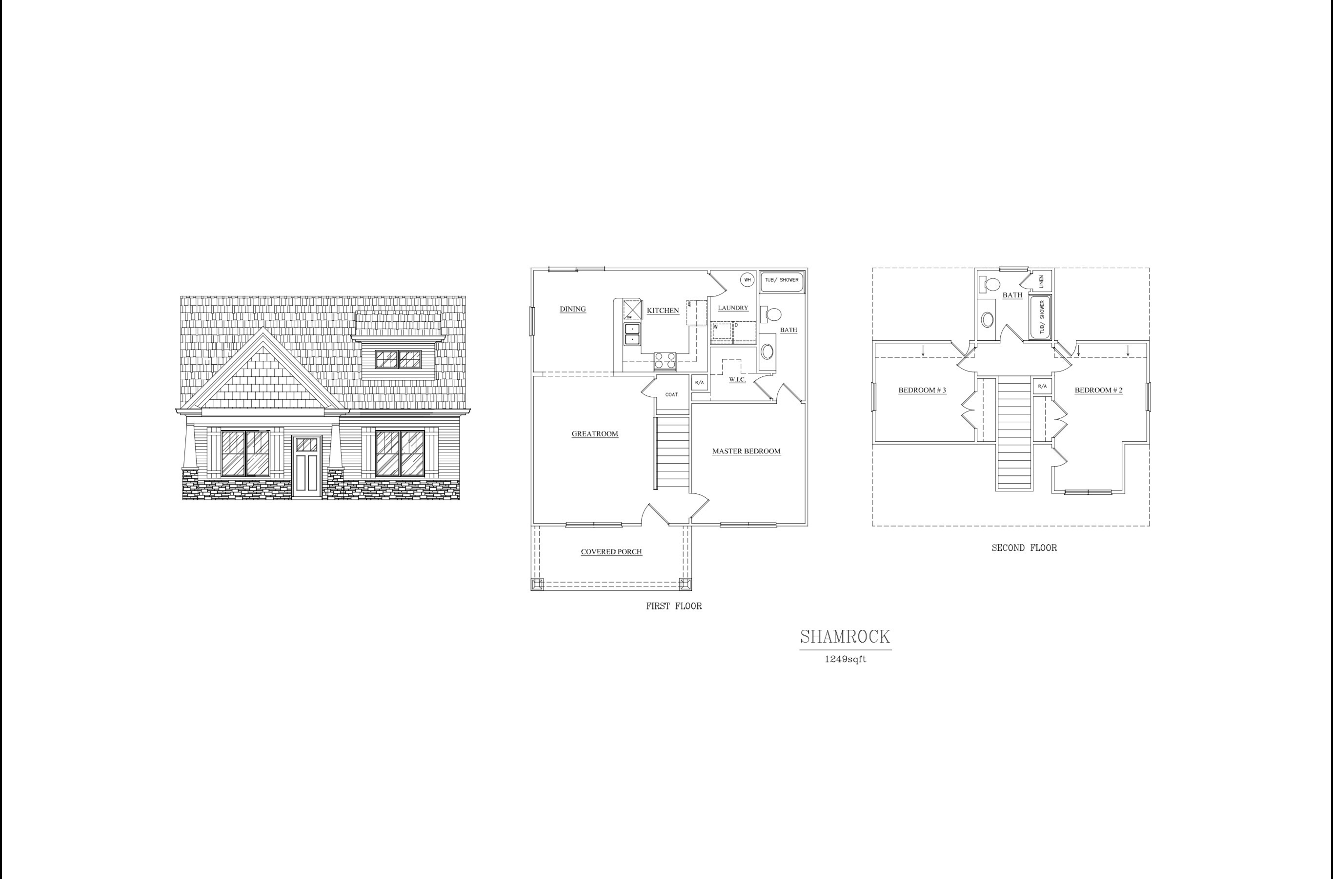 The Shamrock floor plan
